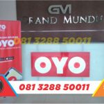 toko huruf timbul murah oyo rooms Di Semarang